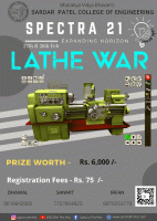 Lathe Wars 2021 Technical Festival Poster